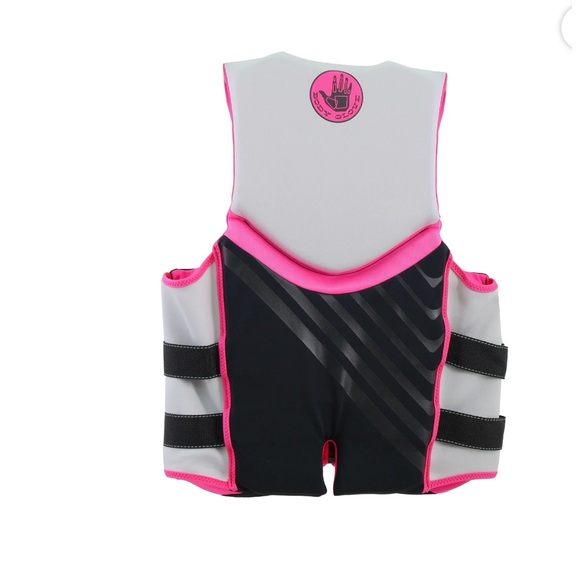 Body Glove Women's Adult Neoprene PFD Life Jacket and Vest, Dual Size S/M, Pink - Picture 9 of 11
